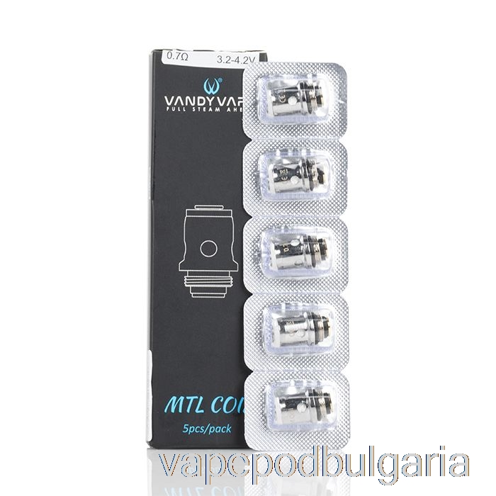 Vape Технически характеристики Vandy Vape Berserker Mtl резервни бобини 1.5ohm Bskr Mtl бобини